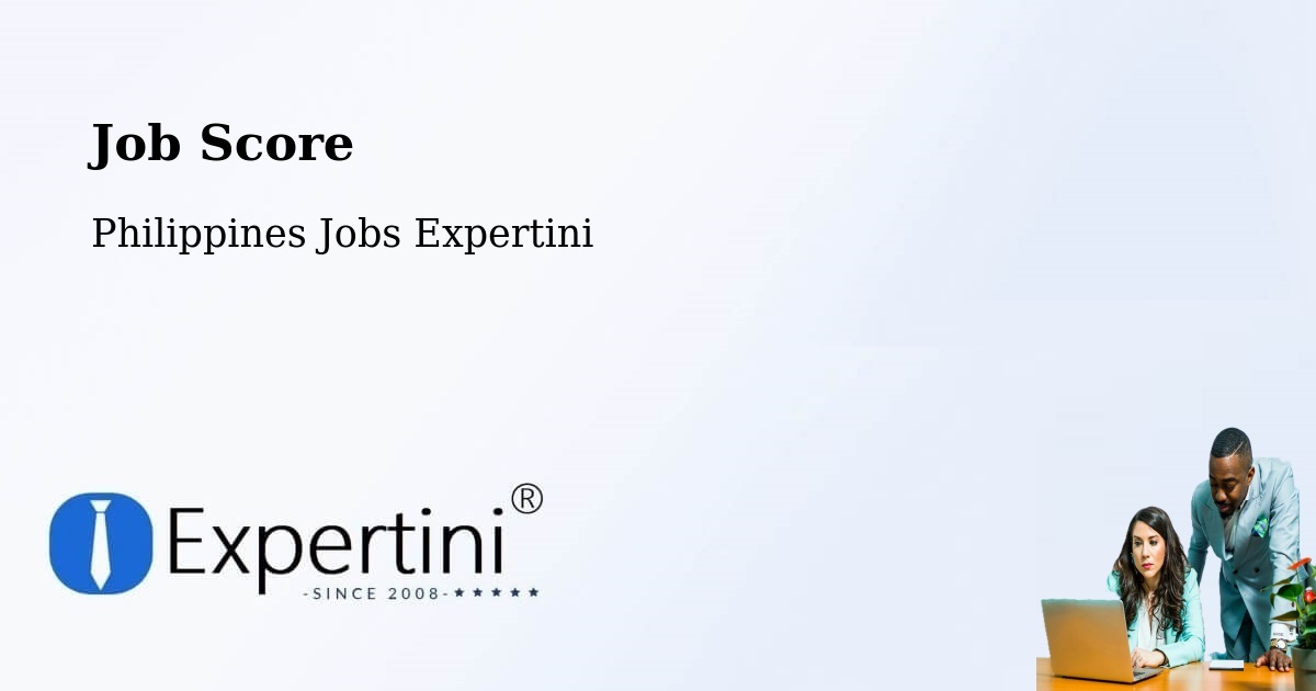Job Score - Philippines Jobs Expertini
